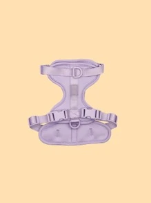 1 dây nịt thú cưng thoáng khí cho chó và mèo ngoài trời - Màu tím hoa cà - Xem 2