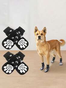 寵物狗鞋襪，室內外防滑，不防水（尺寸偏大，建議選擇小一號。）
