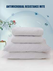 素色衍縫床笠套裝不附內芯 - 白色 - 查看 6