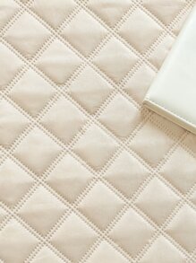 衍縫防水床笠套裝不附內芯 - 米色 - 查看 3