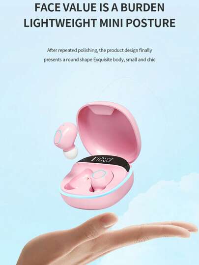 Power Display Long Lasting Battery Wireless Earbuds