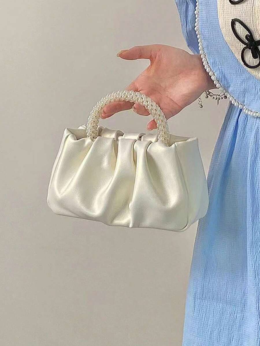 Túi đeo chéo Nữ màu trơn - Màu be - Xem 1