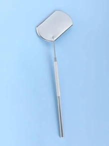 Gương Nối Mi Di Động, 1 Gương Trang Điểm/Gương Mỹ Phẩm Cầm Tay Bằng Thép Không Gỉ, Gương Nối Mi, Dụng Cụ Trang Điểm Lông Mi, Phụ Kiện Nối Mi Cho Dụng Cụ Nối Mi, Gương Du Lịch Cho Phụ Nữ & Con Gái, Quà Tặng Cho Phụ Nữ Mẹ Vợ Em Gái Bạn Gái Tuổi Teen - Bạc - Xem 3