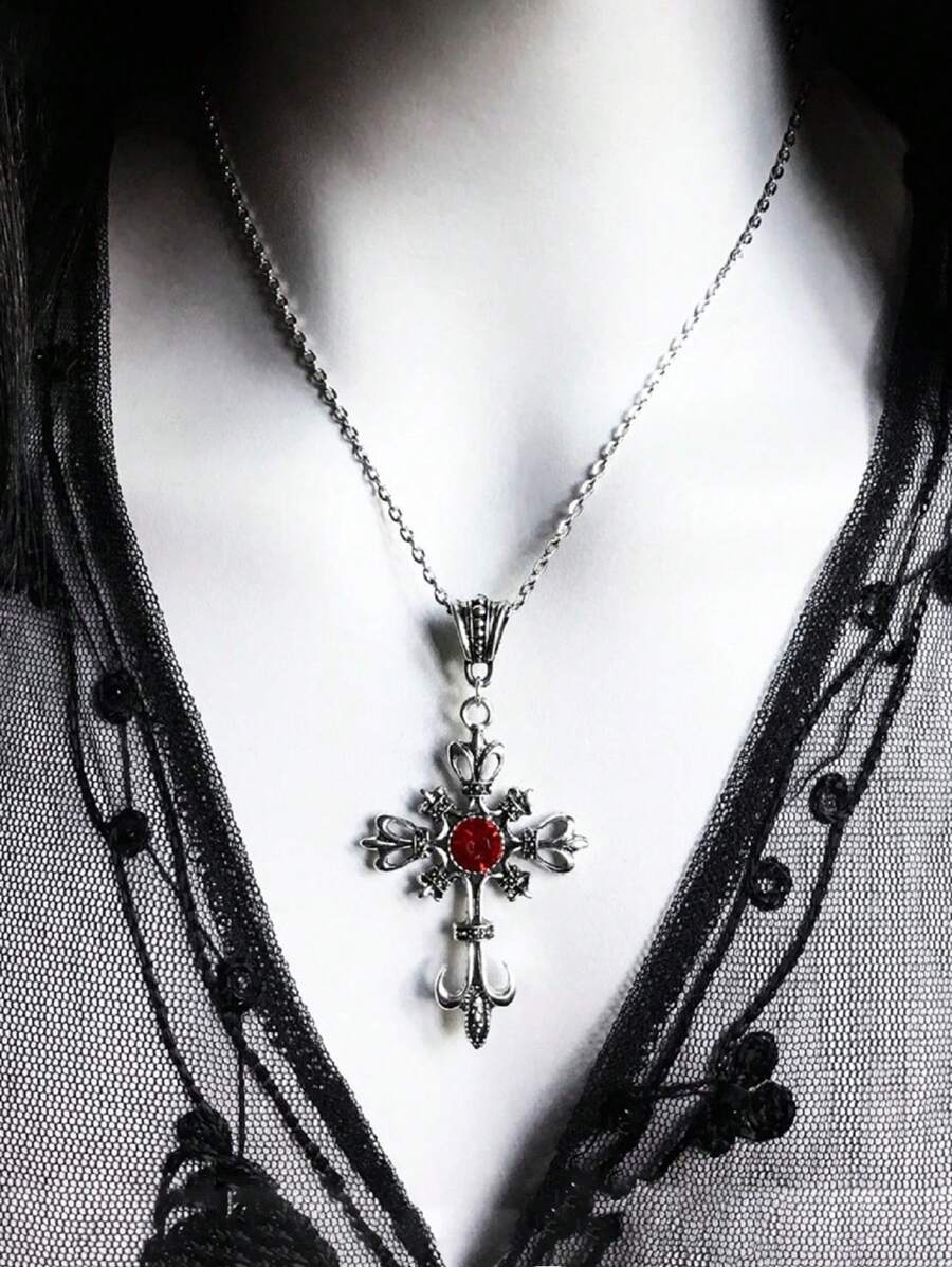 1 Gothic Hợp Kim Kẽm Túi Đeo Chéo Vòng Cổ Cho Nữ Trang Trí Hàng Ngày - Nhiều màu - Xem 1
