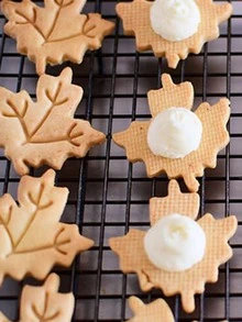 4pcs Leaf Design Cookie Stamp - Green - View 5