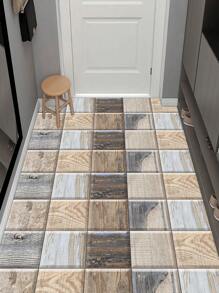 10 miếng dán sàn hoa văn bằng gỗ - Nhiều màu - Xem 1