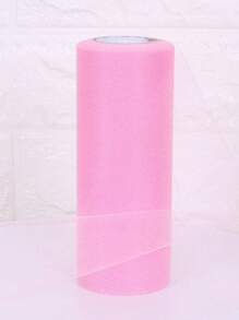 1 Máy Tính Cho Tiệc Gạc Cuộn Voan Váy Lưới Lưới Nền Tự Làm Lưới Cuộn - Hồng - Xem 1