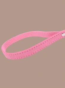 1 cái Rhinestone Decor Pet Dây xích cho chó và mèo cho ngoài trời - Hồng - Xem 3