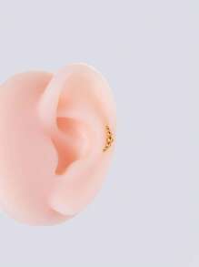 1 vòng bít tai tối giản - Vàng - Xem 1