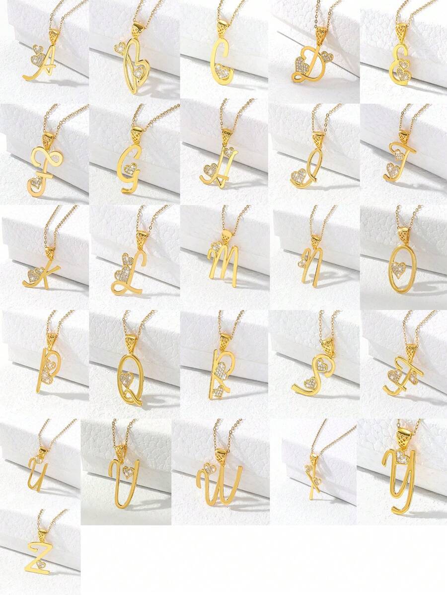 1 pieza Collar minimalista - Amarillo Oro - Ver 1