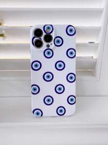 Evil Eye Pattern Phone Case - Multicolor - View 3