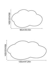 1pc Cloud Shaped Rug | SHEIN UK