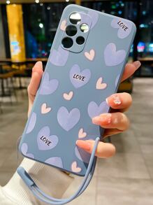 心型掛繩手機殼相容 iPhone15/15Plus/15Pro/15Promax - 彩色 - 查看 2