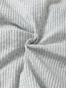 Tops em bé Xù nhỏ Gân đan màu trơn - Nhiều màu - Xem 6