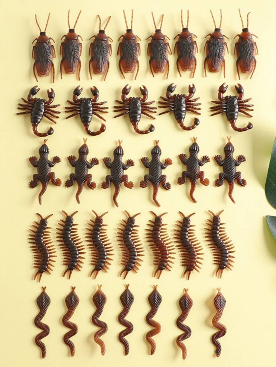 20 Peças Desenho De Animais Animados Aleatória Brinquedo Provocador De Gato - Multicolorido - Ver 1