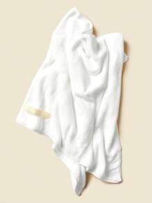 SHEIN Basic living Quick Dry Microfiber Coral Fleece Adjustable Spa Bath Body Wrap Towel Holiday Gift Christmas For Holiday Gift Giving Home Bathroom Decor - White - View 3