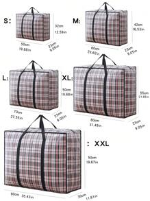 1 件格子图案被子储物袋装饰品装饰节日装饰房间装饰家居装饰卧室装饰卧室、收纳袋、收纳袋、家居储物、女式白色 T 恤、女式黑色裤子、女士冬装、连衣裙、女士冬装、优雅女装、女士白衬衫、长袖、女士白色连体裤、女士春季连衣裙、女士春季服装、春季、春季服装、极简主义、夏季上衣 - 黑與白 - 查看 4