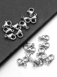 20pcs/set Fashionable Stainless Steel DIY Lobster Clasp For Women For DIY Jewelry Making