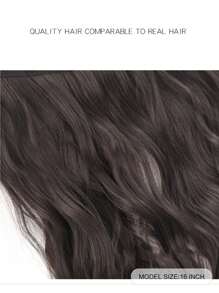 Clip Trong Phần mở rộng tóc tổng hợp sóng cơ thể trung bình - màu đen - Xem 2