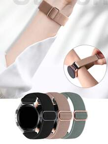 3入組通用素色錶帶 - 彩色 - 查看 3