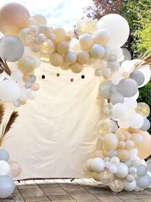 96pcs Latex Balloon Garland, Mixed Color Balloon Arch Set For Party - Multicolor - View 1