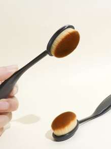 2pcs Foundation Brush,Brush Set,Makeup Brush Kit,Make Up Brush Set,Make Up Set Complete,Makeup Brush Set,Complete Makeup Kit,Brush Kit,Brushes Makeup Set,Makeup Gift Set,Set - Black - View 5