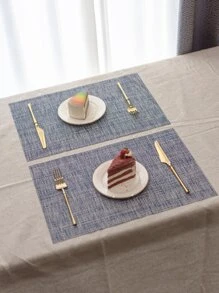 1件耐用、防油、可水洗pvc桌布 - 彩色 - 查看 1