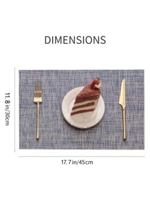 1件耐用、防油、可水洗pvc桌布 - 彩色 - 查看 2