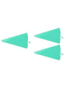 3 Piezas Bolsas Decorativas Para Pasteles Verdes - verde menta - Ver 4