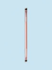 1pc Double-ended Eyebrow Brush - Watermelon Pink - View 1