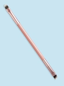 1pc Double-ended Eyebrow Brush - Watermelon Pink - View 2