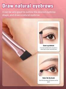 2 piezas Cepillo para cejas