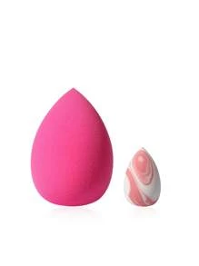 2pcs Makeup Sponge Set,Makeup,Cheap,Room Decor,Vanity,Travel,Bedroom,Makeup Accessories,Puff,Makeup Blender,Powder Puff,Makeup Sponge - Multicolor - View 2