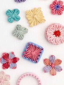 1把編織道具,附說明書 - 彩色 - 查看 2