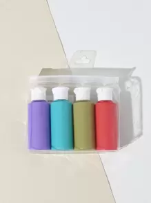 4 piezas Botella de subpaquete 60ml vacío