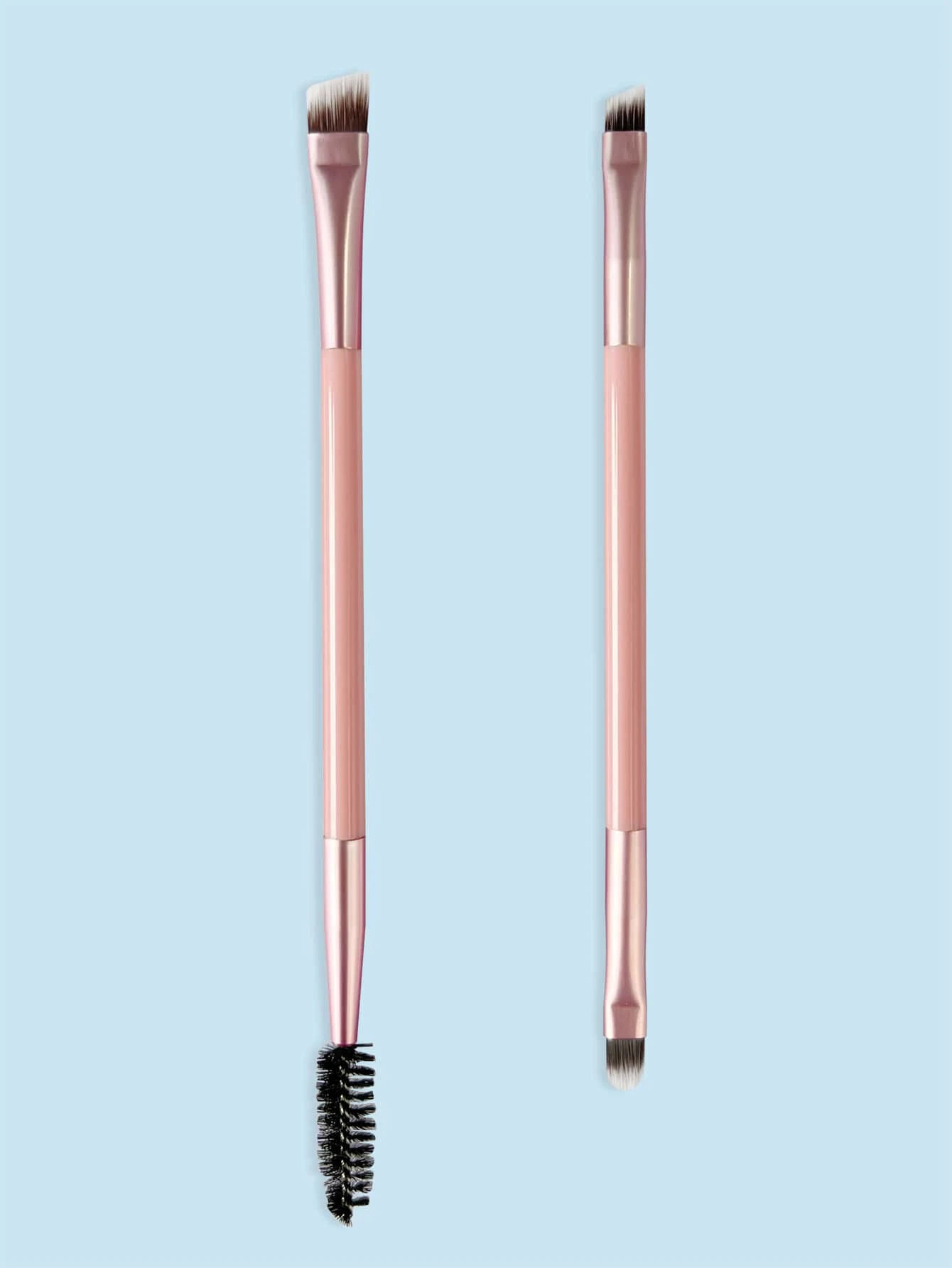 Set de 2 brochas para cejas y labios de doble punta,pinceles de maquillaje brochas para maquillaje cepillo maquillaje pincel maquillaje pinceles para maquillaje