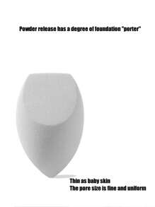 1 miếng mút trang điểm - Màu Xám nhạt - Xem 6