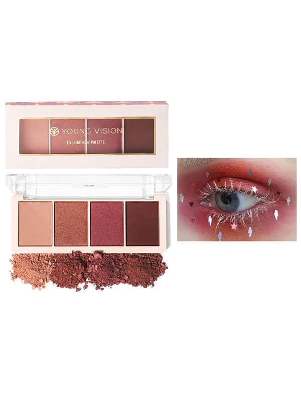 4color LongWearing Eyeshadow Palette SHEIN USA