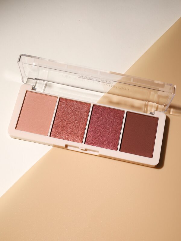 4color LongWearing Eyeshadow Palette SHEIN USA