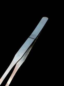 Bộ 2 nhíp bằng thép không gỉ, thẳng và cong, dùng cho cây thủy sinh hoặc cảnh quan bể cá - Nhiều màu - Xem 4