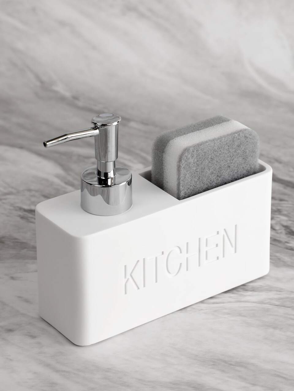 1pc Letter Graphic Lotion Dispenser, Modern Letter Detail Lotion Bottle With Sponge For Kitchen Home Bathroom Decor Fall Decor Back To School