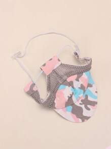 1pc Camo Print Random  Pet Hat For Dog For Outdoor - Multicolor - View 6