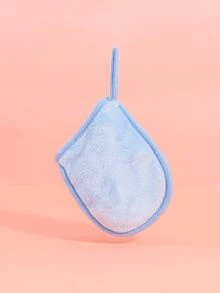1pc Glove Design Makeup Removal Towel - Blue - View 3
