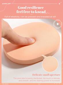 2 piezas Soplo de maquillaje facial limpieza - Rosa vieja - Ver 4