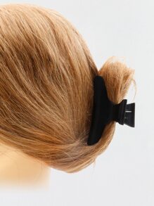 1pack Butterfly & Duckbill Shaped Sectioning Hair Clips - Black - View 3