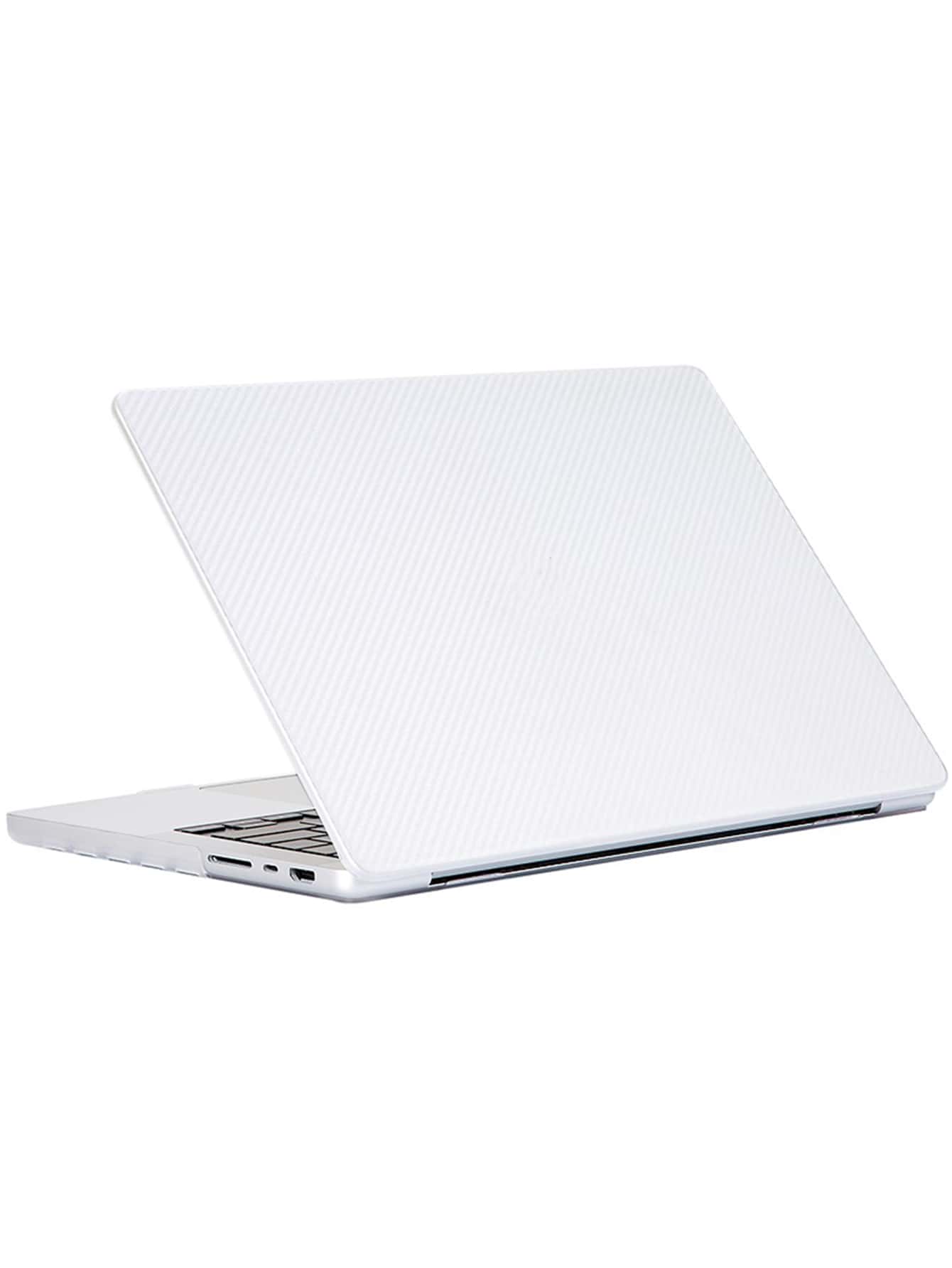 Funda fibra de carbon compatible con MacBook Pro - Blanco - Ver 1
