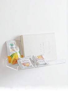 1 Rõ Ràng Treo Tường Giá Đựng Đồ, Đơn Giản Rõ Ràng PMMA Treo Lưu Trữ Giá Đỡ Cho Hộ Gia Đình - Trong sáng - Xem 7