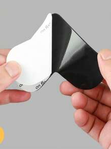 1 pieza pegatina de fijación de sábana de cama en forma de corazón, pegatina antideslizante en forma de corazón negro Simple para el hogar - Negro - Ver 4