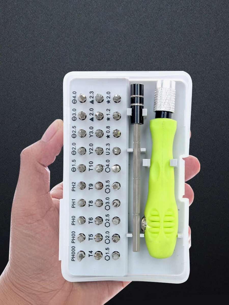 1box Aluminum Alloy Phone Maintenance Tool Set - Multicolor - View 1