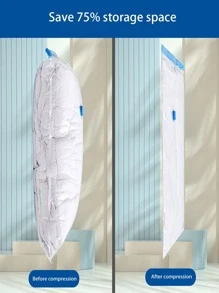 1pc Travel Clothes Storage Bag With Air Valve For Vacuum Compression (Pump Not Included) Decorations Autumn Decor Festival Decor Room Decor Home Decor Fall Decor Bed Room Decor Bedroom, Organizer, Home Storage, For White T Shirt Women, Black Pants Women, Ladies Winter Clothes, Dress, Winter Clothes For Ladies, Elegant Woman Dresses, White Shirt For Ladies, Long Sleeve, White Jumpsuit For Women, Spring Dresses For Women, Spring Outfits For Women, Spring, Spring Clothes, Minimalist, Summer Tops Storage